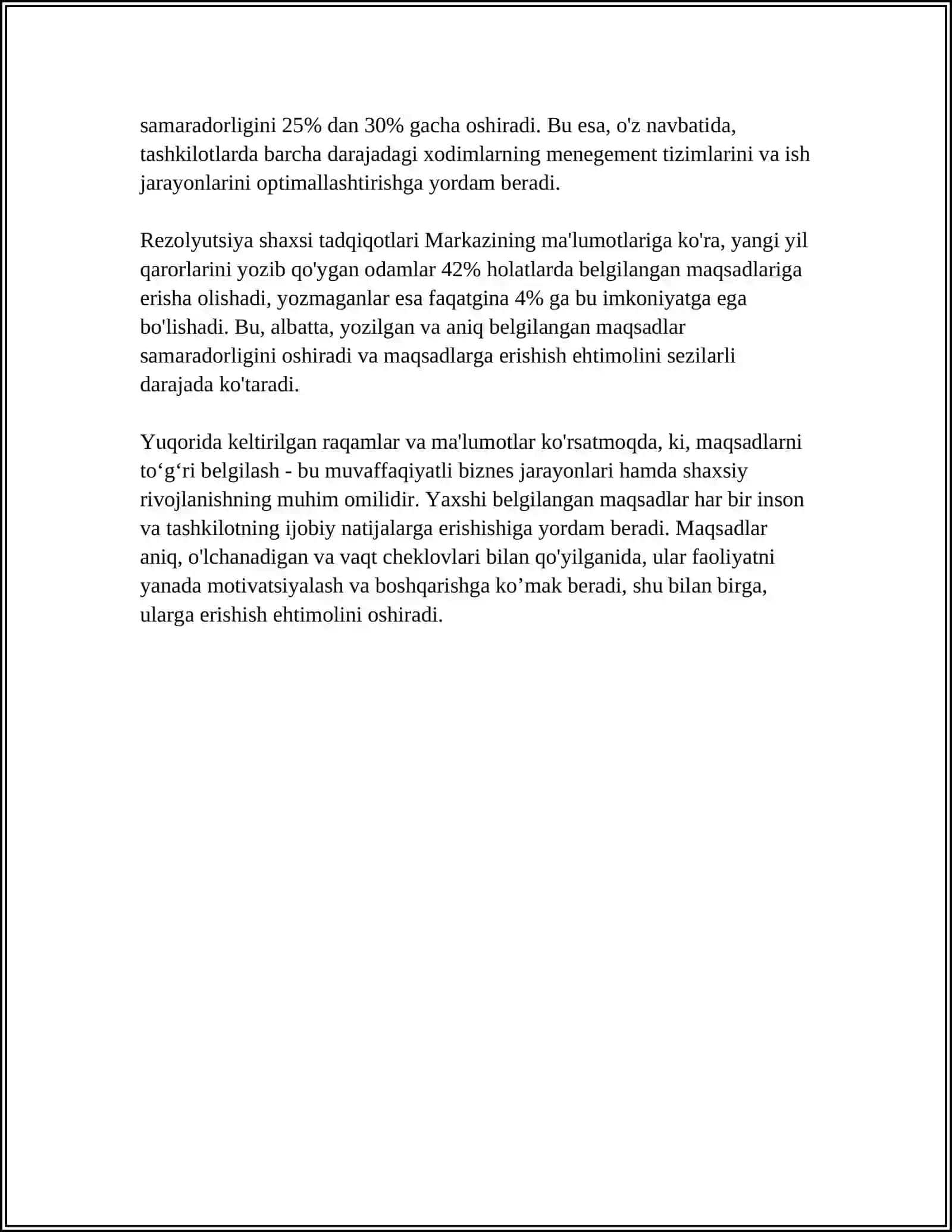 BOSHQARISH SAMARADORLIGINI USULLARI 4