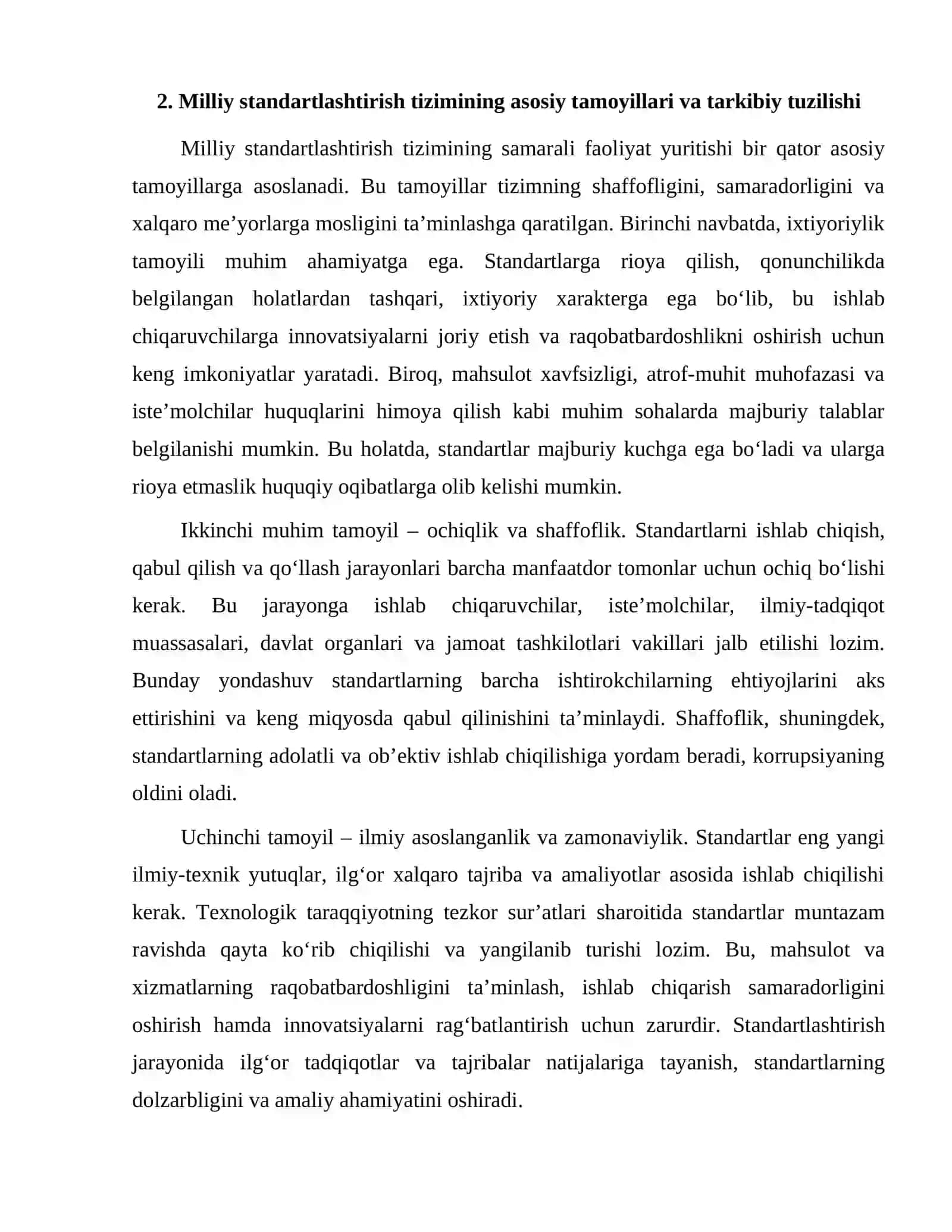 Milliy standartlashtirish va metrologiya tizimlari 4