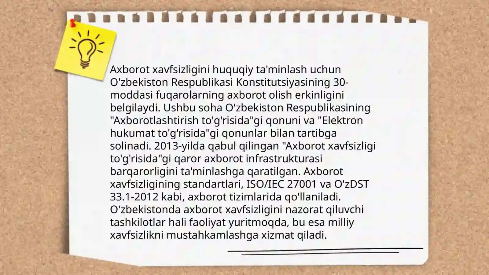 Axborot xavfsizligini taʼminlashning gʻoyaviy-nazariy asoslari 4