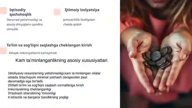 Kam taʼminlanganlik Ijtimoiy muammo sifatida 4