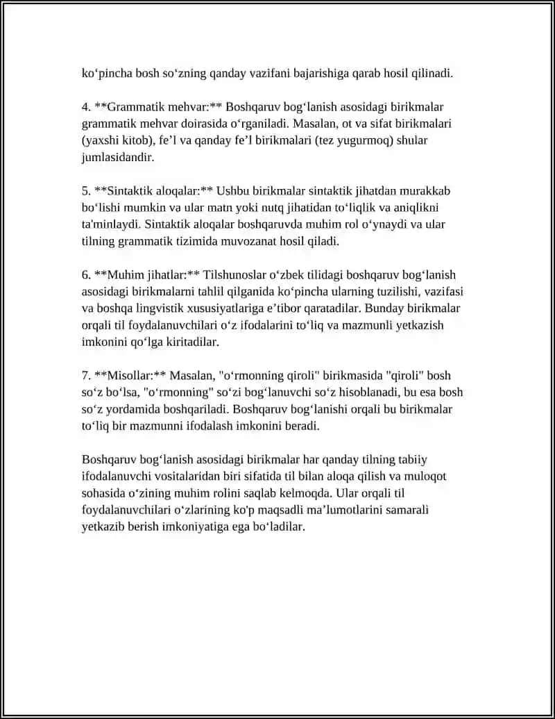 Boshqaruv Bog'lanish Asosidagi Birikmalar 4