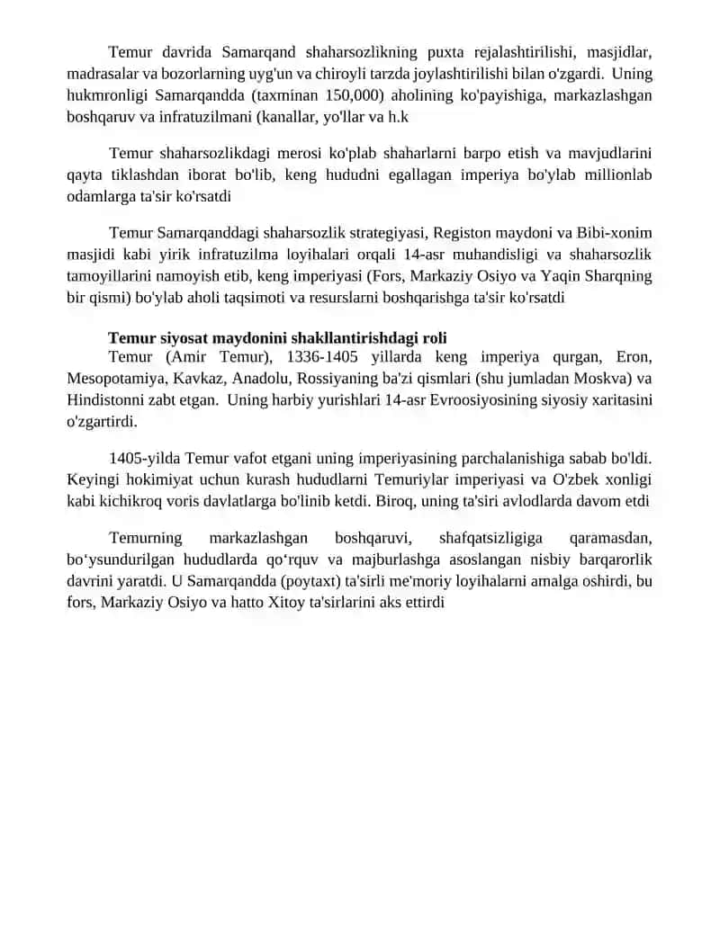 Amir Temur buyuk davlat arbobi 4