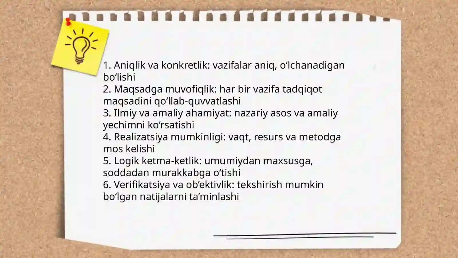 Ilmiy tadqiqot ishining maqsadi va vazifalari 4