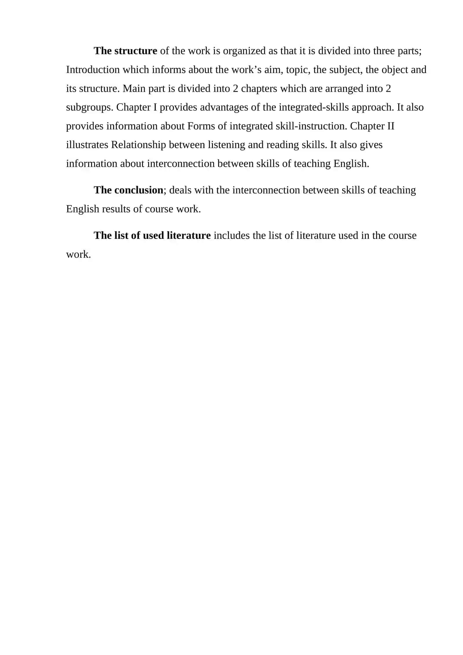 Interconnection Between Skills of Teaching English 4