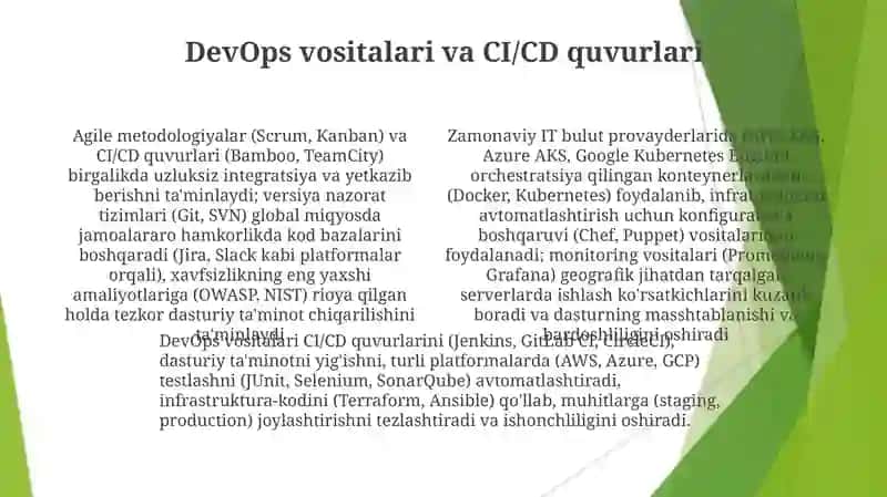 Zamonaviy axborot texnologiyalarining dasturiy vositalari 4