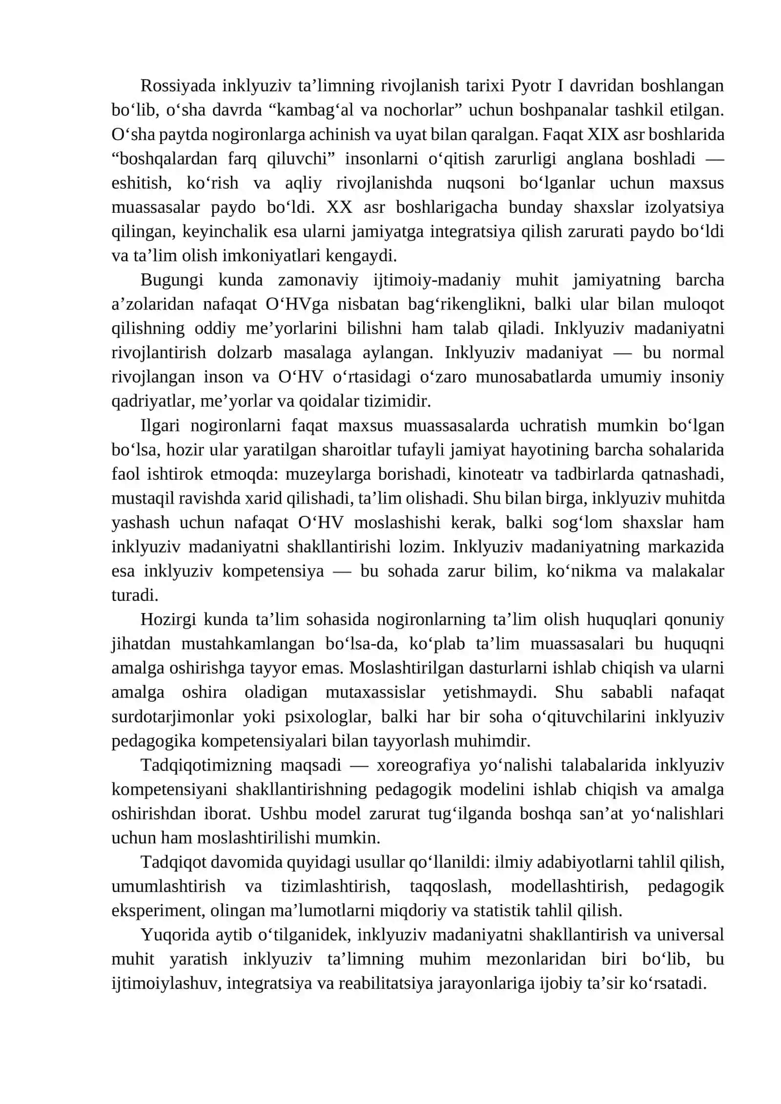 Jamiyatda inklyuziv madaniyatni shakllantirish 4