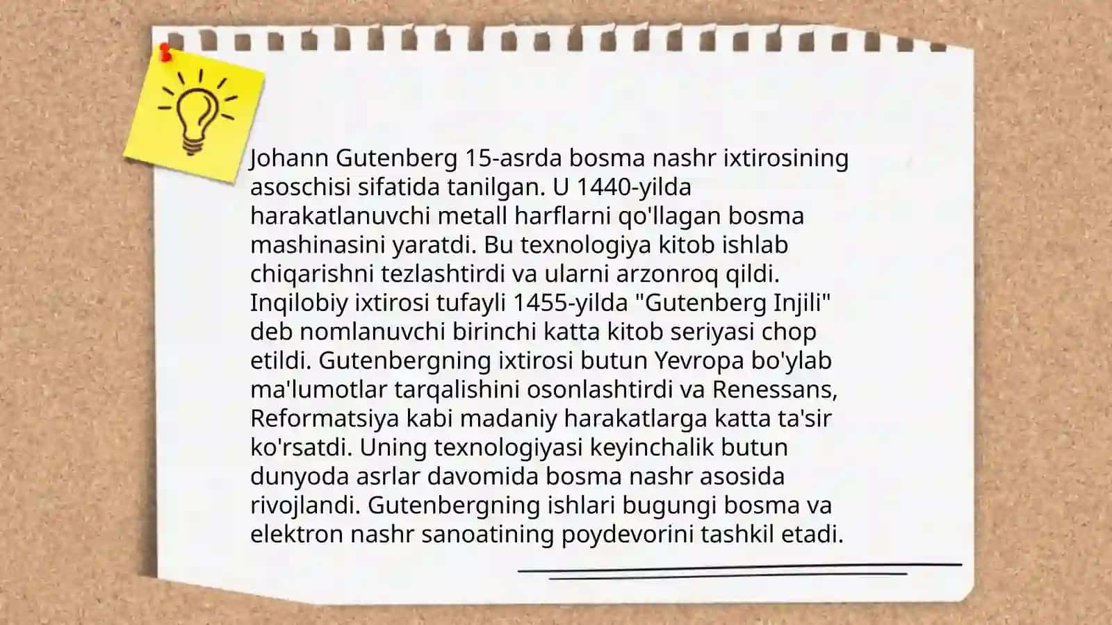 Insoniyat hayotida ilk bosma nashrlar 4