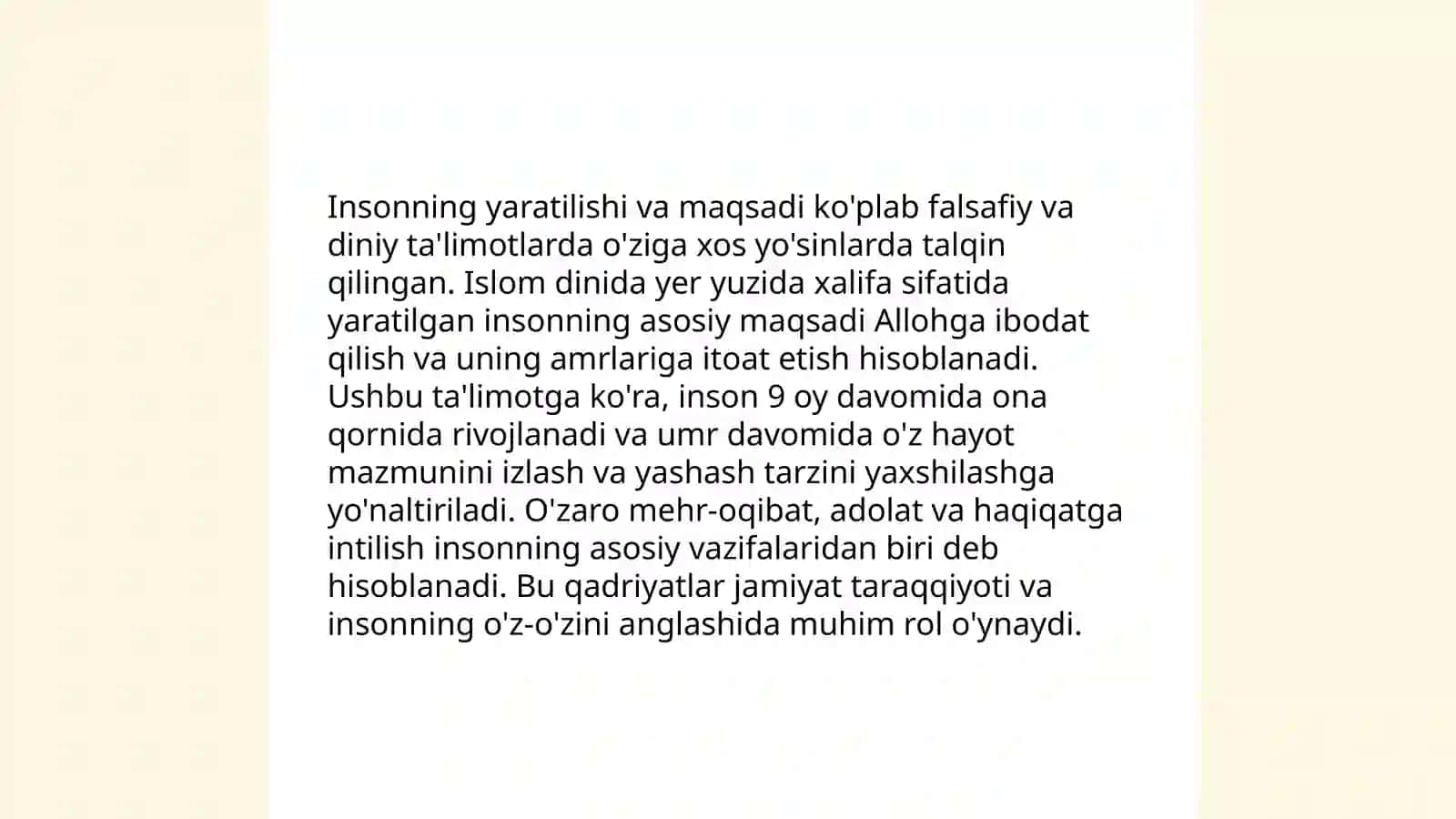 Olam va odam, din va ilm 4