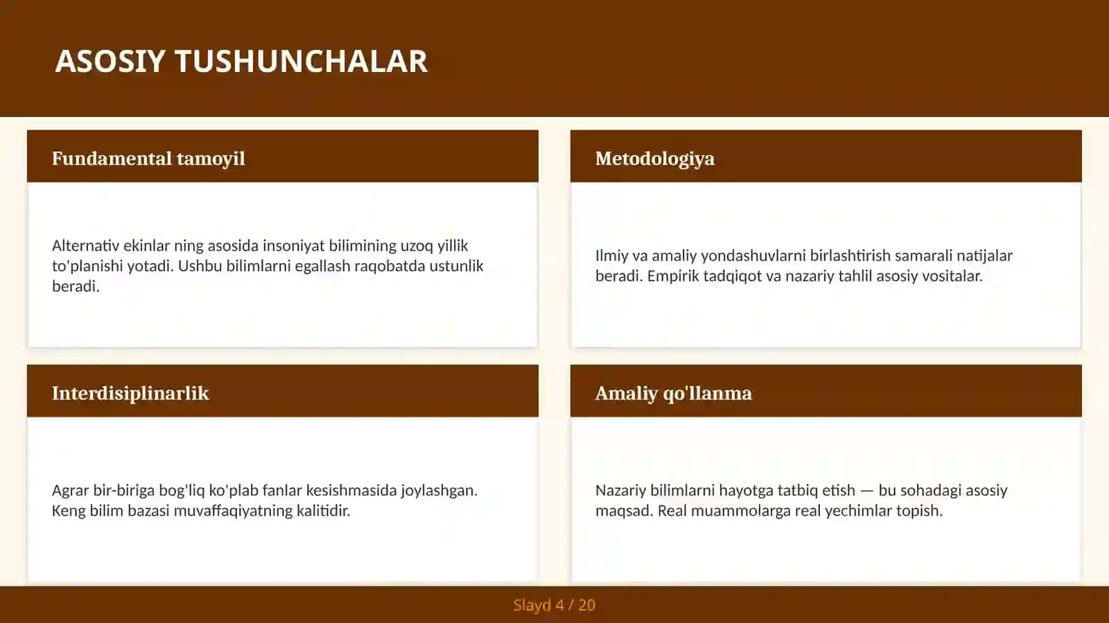 Alternativ ekinlar 4