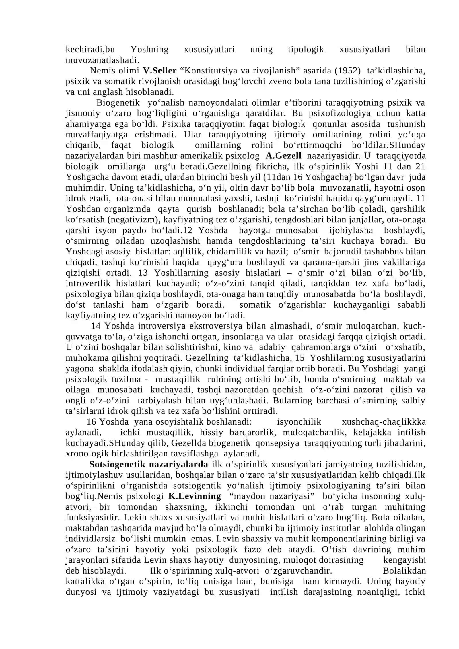 ILK O’SPIRINLIK, YOSHLIK DAVRIDA PSIXIK RIVOJLANISH XUSUSIYATLARI 4