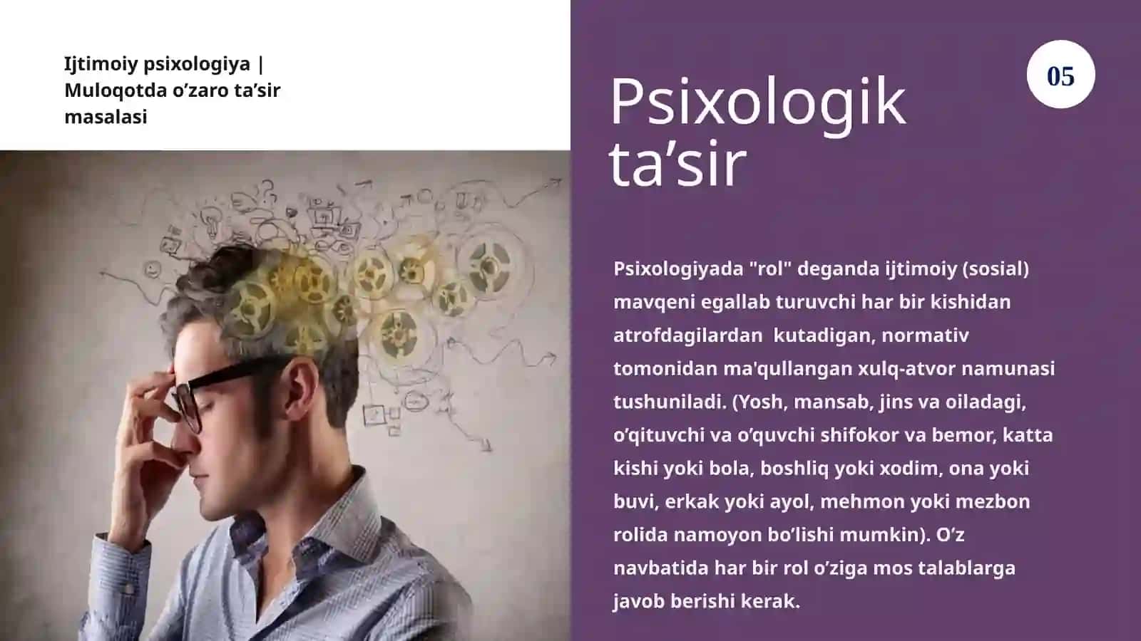 Muloqotda o‘zaro ta`sir masalasi 4