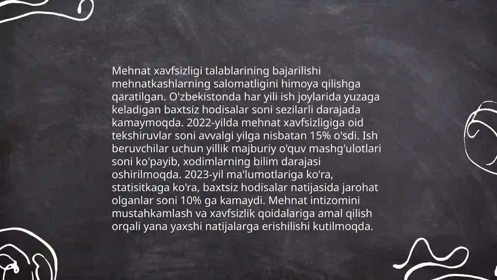 Oʻzbekiston Respublikasini Mehnatni muhofaza qilish toʻgʻrisi (yangi tahrirdagi)qonuni 4