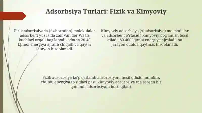 Sorbsiya va uning turlari 4