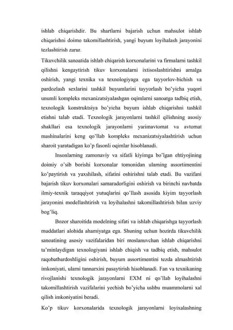 Bolalar kombinzonini yangi model dizayn loyihasini ishlab chiqish. 4