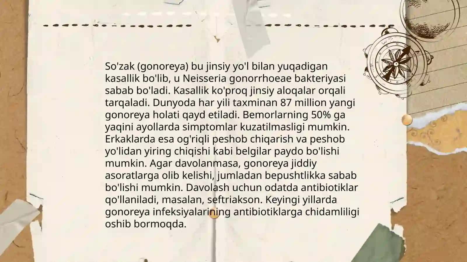 Zaxm va so'zak kasalligi 4