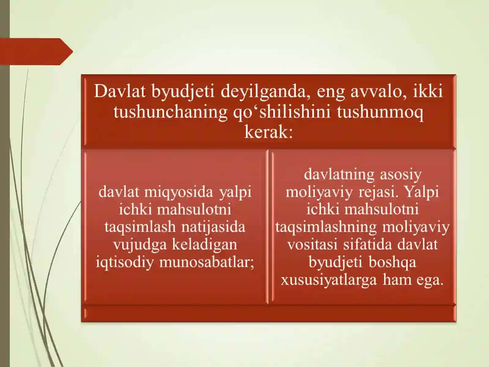Davlat budjeti. Budjet soliq siyosati 4