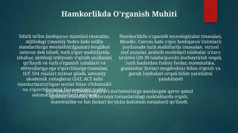 Taʼlim sifatini boshqarishning innovatsion xususiyatlari 4