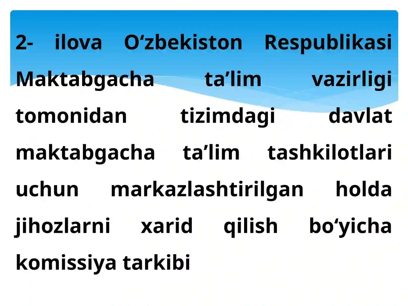 Maktabgacha ta’lim tashkilotlarida rivojlanish markazlarini tashkil etish uchun normativ talablar 4