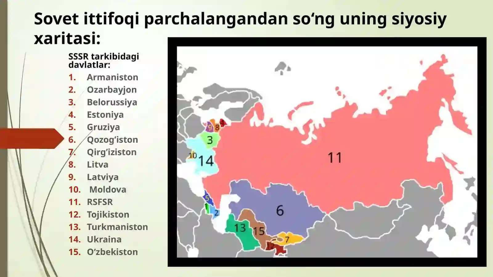 XXI asr bo‘sag‘asida dunyo xaritasida yuz bergan tub o‘zgarishlar, xavfsizlikning yangicha modellarini ishlab chiqish zaruratining yuzaga kelishi 4