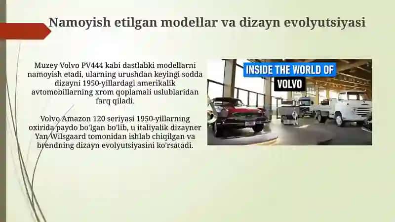 Volvo avtomobil muzeyi 4