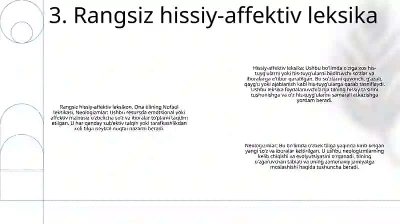 Ona Tilining Nofaol Leksikasi 4
