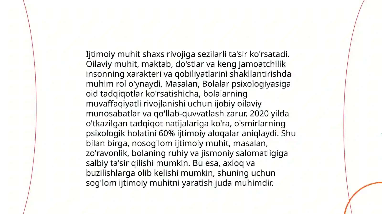Shaxs shakllanishi va rivohlanishing harakatga keltiruvchi kuchlari va shart sharoitlari 4