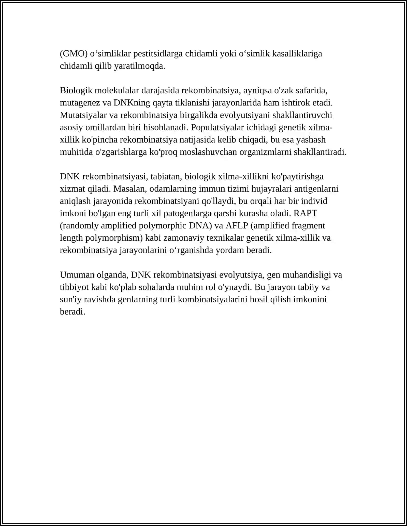 GENLARNING AMPLIFIKATSIYASI VA EKSPRESSIYASI 4