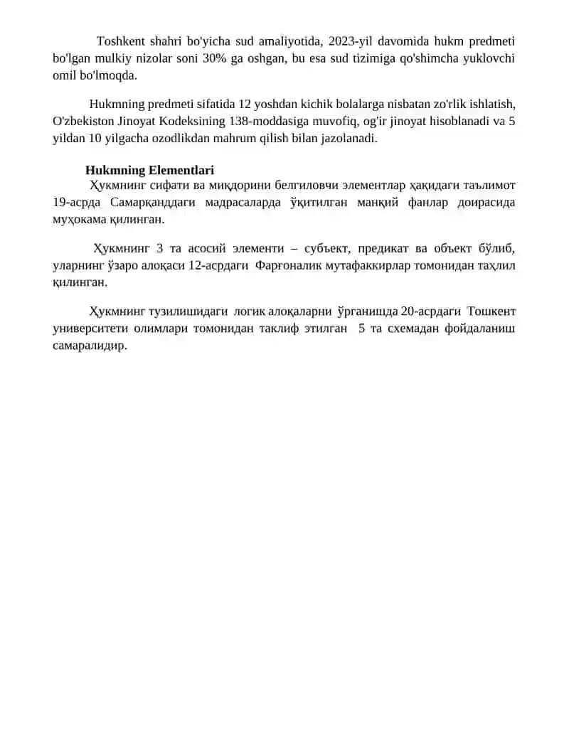Hukm tarkibi va xususiyatlari 4