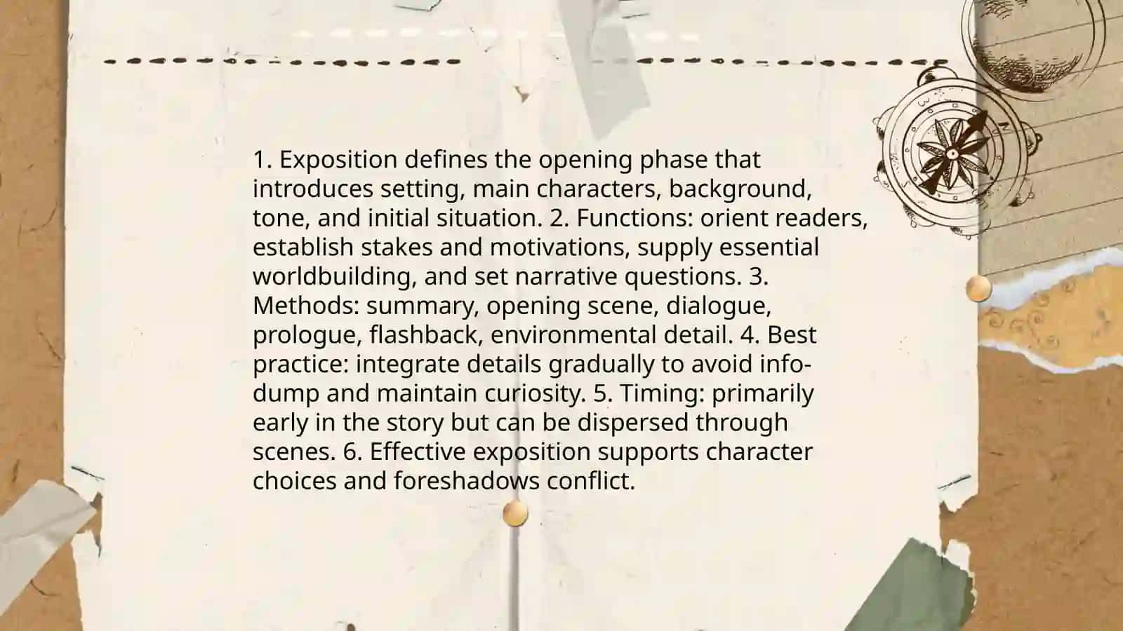 Narrative structure 4