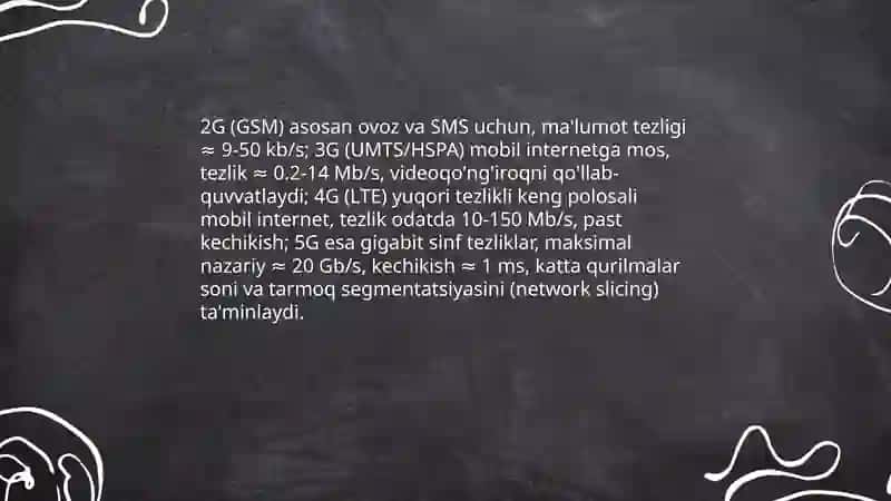 MOBIL INTERNET TEXNOLOGIYALARI 4
