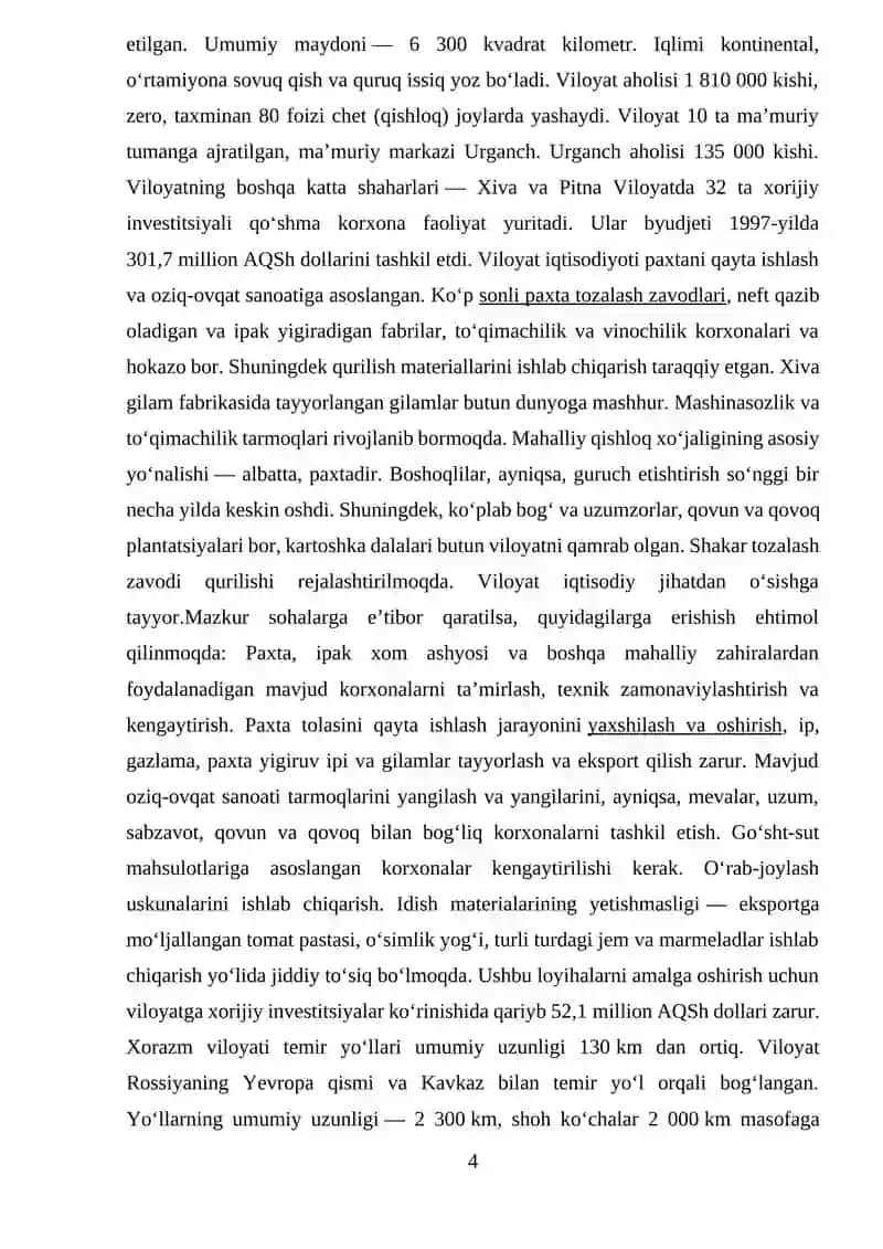 XORAZM VILOYATINING MA'MURIY-HUDUDIY TARKIBI VA IJTIMOIY RIVOJLANISH XUSUSIYATLARI 4