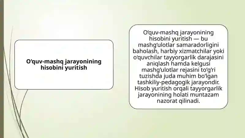 O'q otish va uni o'qitish metodikasi 4