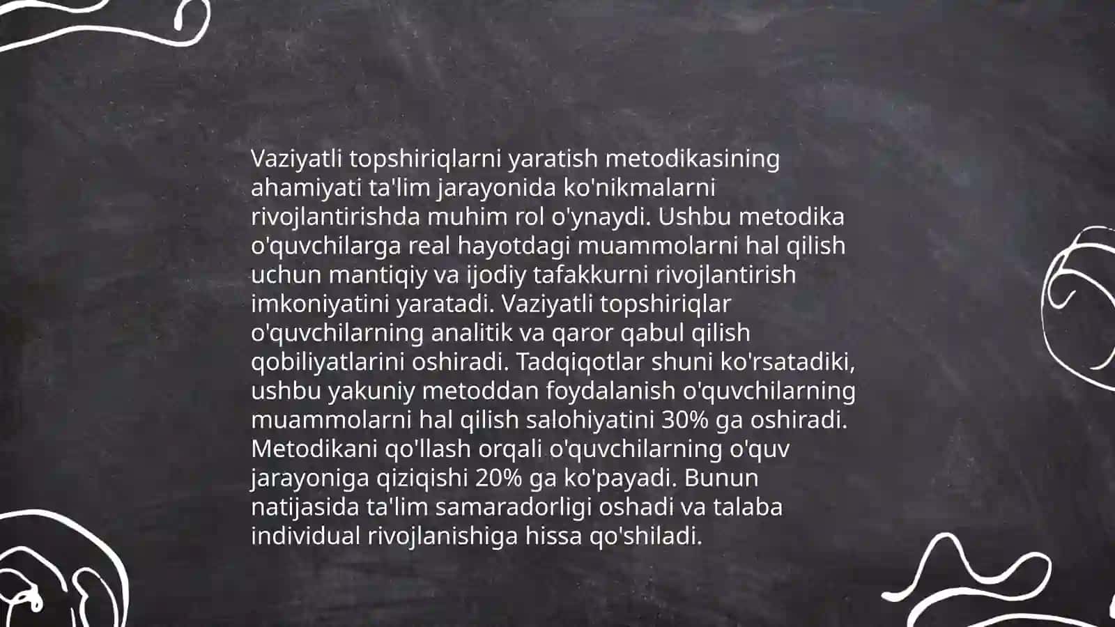 Tarbiya fanini o'qitishda ma'naviy axloqiy tarbiyaga doir vaziyatli topshiriqlarni yaratish metodikasi 4