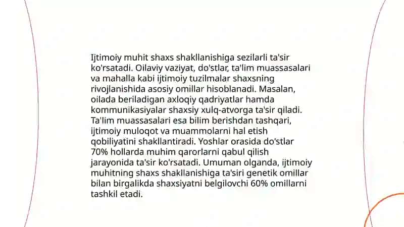 Psixodiagnostika va ijtimoiy muhit o'rgasidagi bog'lanish 4