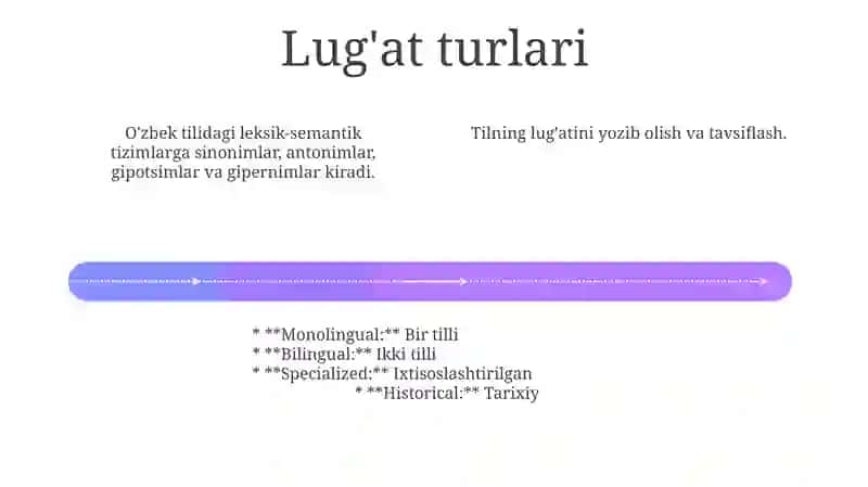 Leksikografiyaning maqsadlari 4