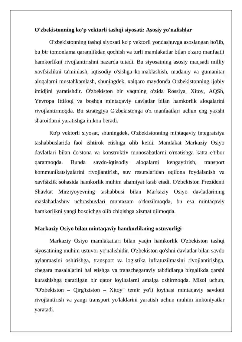 O'zbekiston va jahon hamjamiyati 4
