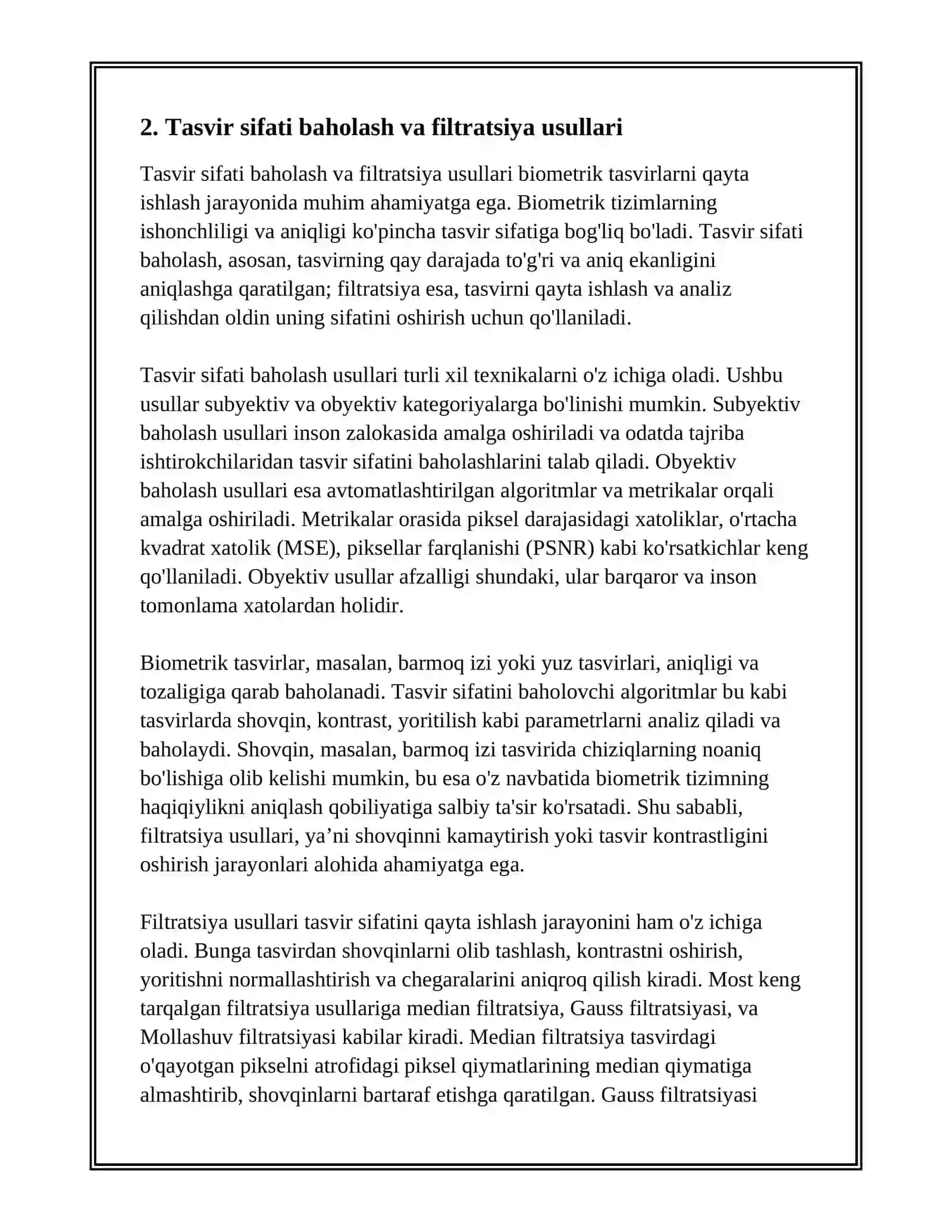 BIOMETRIK TASVIRLARNI QAYTA ISHLASH 4