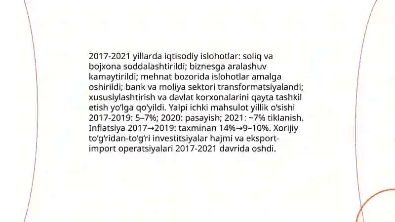 2017 2021 yillarda Oʻzbekiston Respublikasini rivojlantirishning beshta ustuvor yoʻnalishi boʻyicha harakatlar strategiyasining hayot tatbiq etilishi va natijalari 4