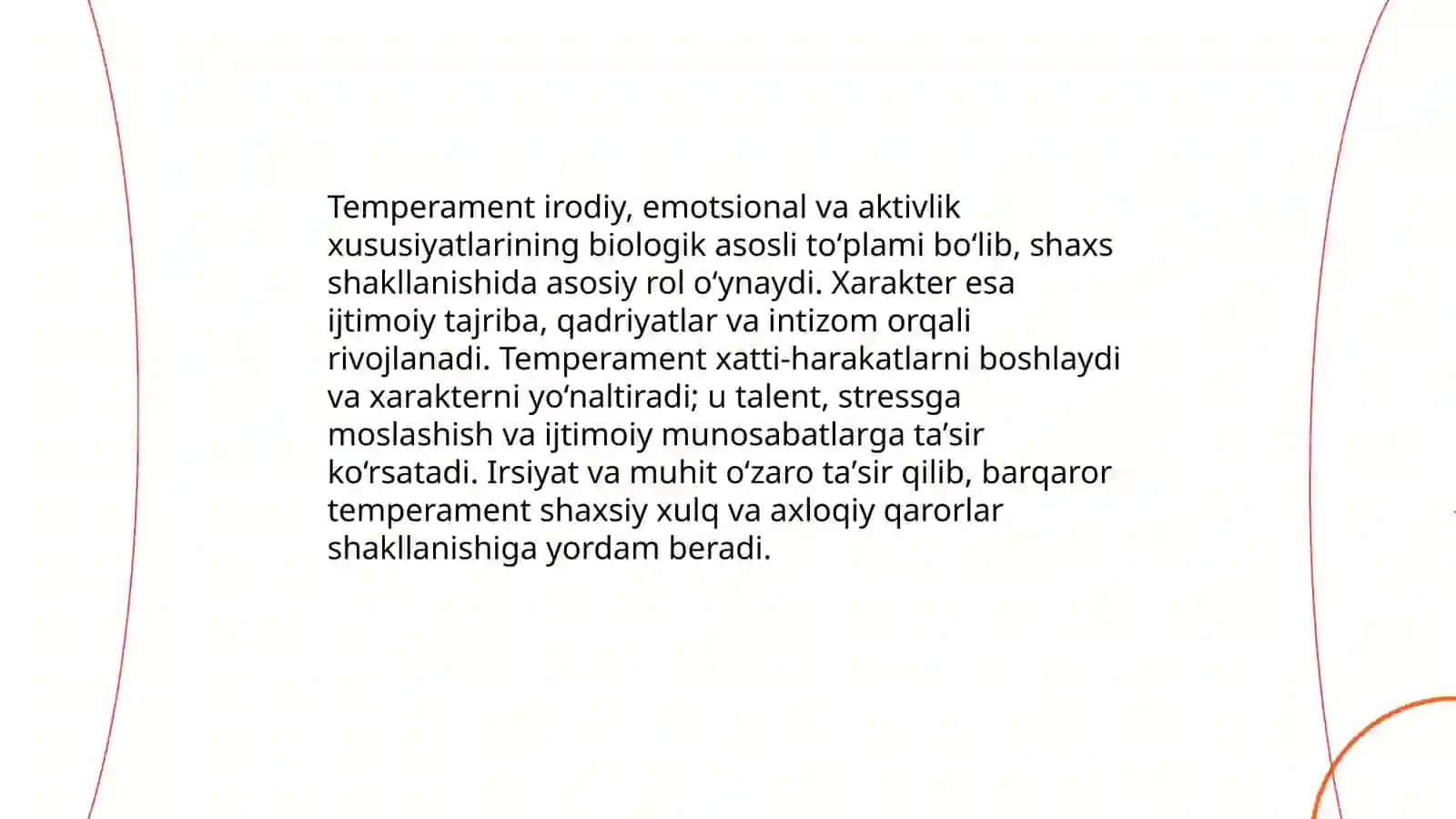 Shaxs shaklanishi va psixik rivojlanish 4