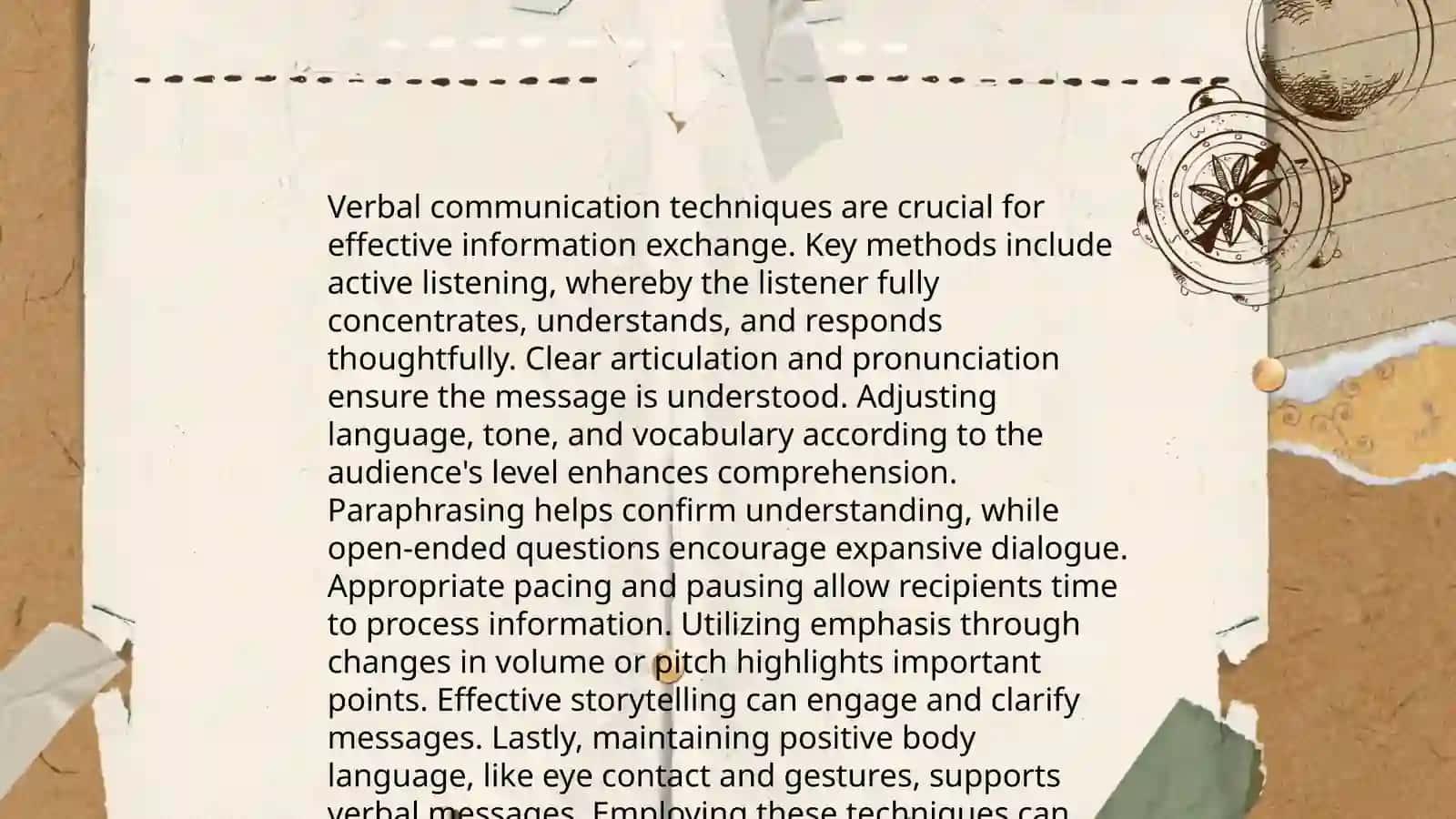 Nonverbal Communication 4