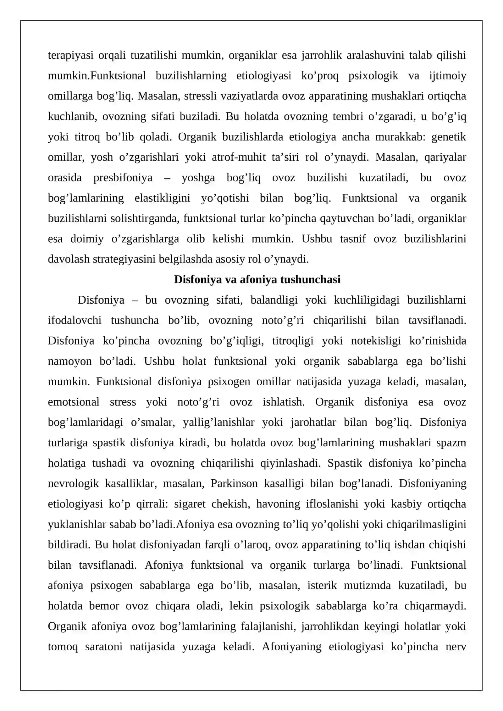 Ovoz buzilishlarini tekshirish metodikasi 4