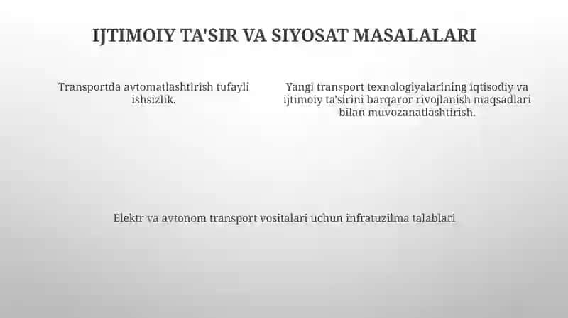 Avtonom haydovchi texnologiyalari 4