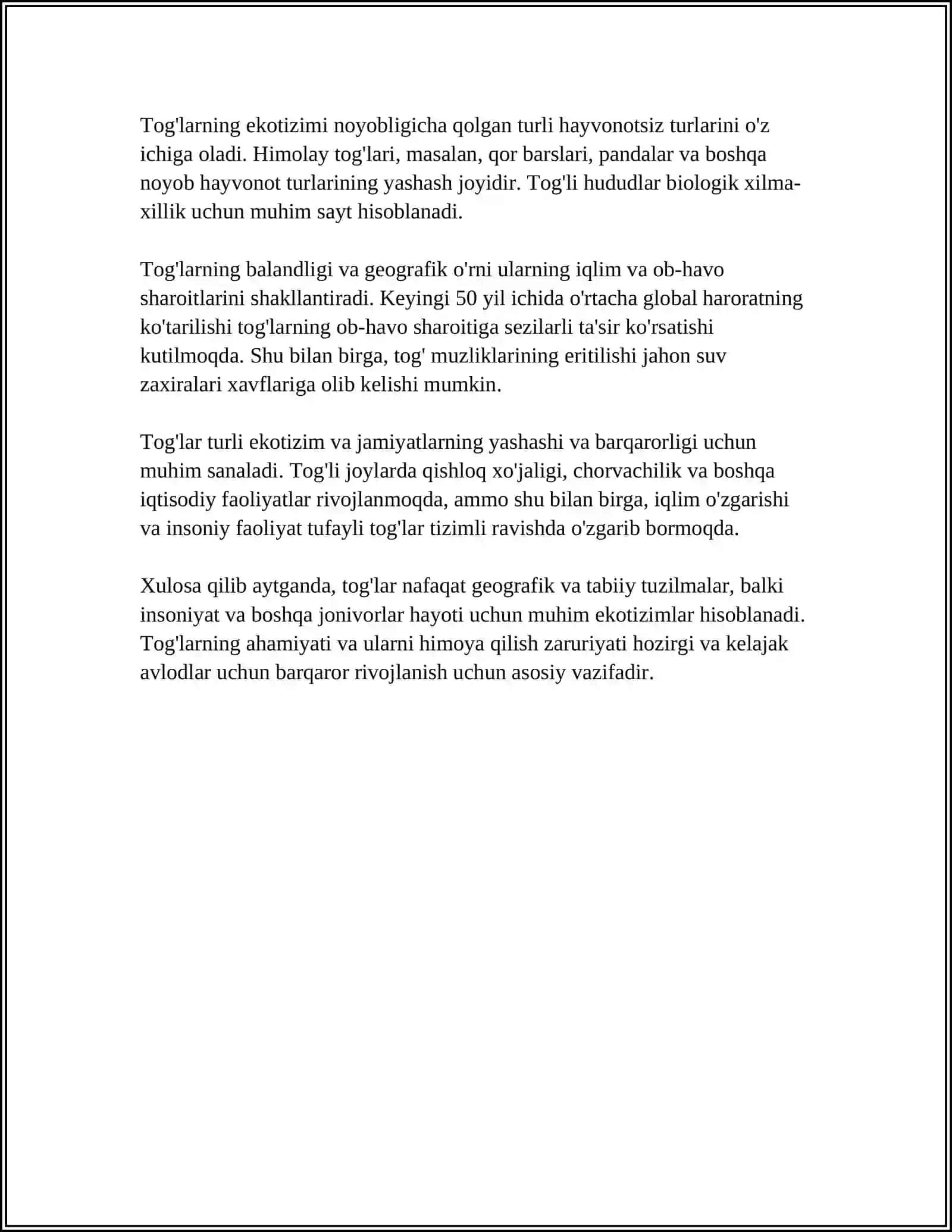 MUSTAQIL ISH Mavzu: PRAKRATURA ORGANLARI 4