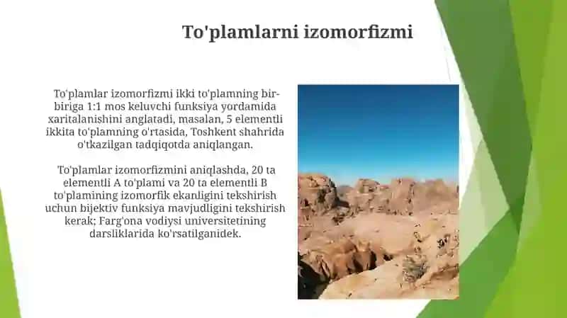 Turli xil to'plamlarni tasniflash usullari 4