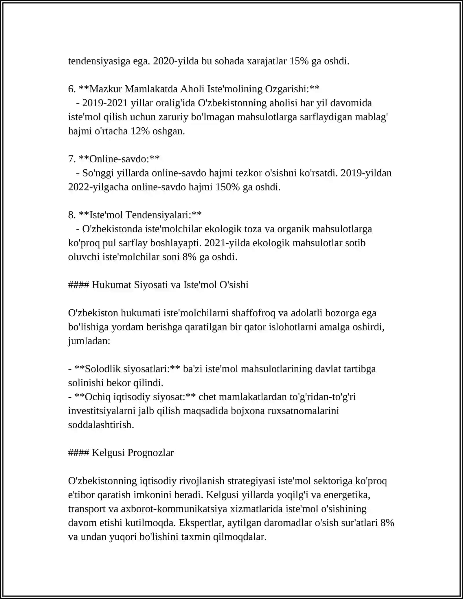 ISTEʼMOLCHILAR TANLOVI NAZARIYASI 4