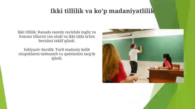 Kanada ta'lim tizimining o'ziga xosligi 4