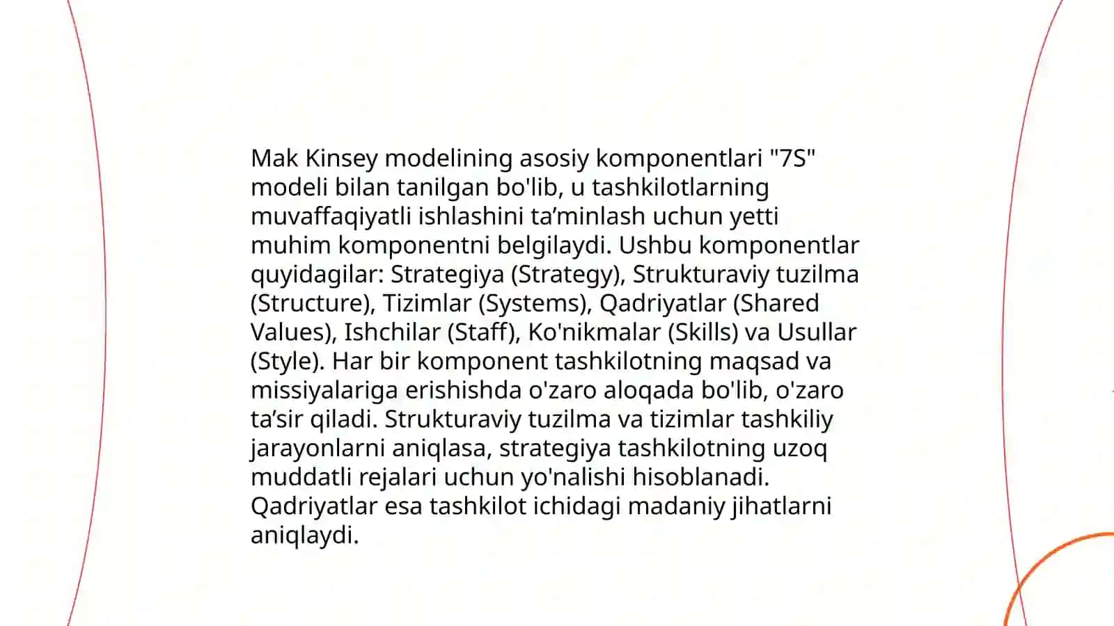 Mak Kinsey modeli va Shell |DPM modeli tuzilishi va tarixi 4
