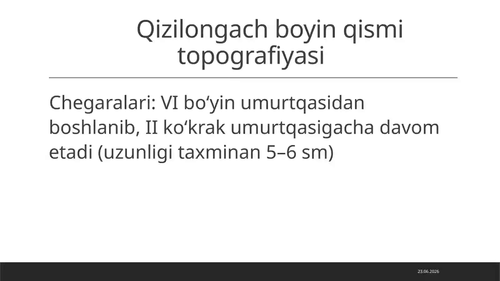 Qizilo`ngachningbo`yinqismitopografiyasivaoperatsiyalari 4