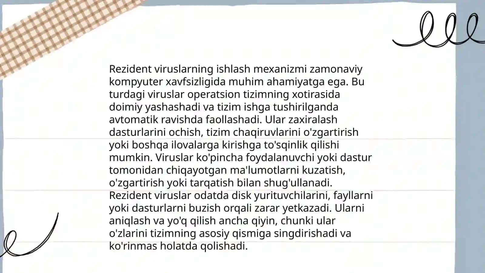 Rezident viruslar 4