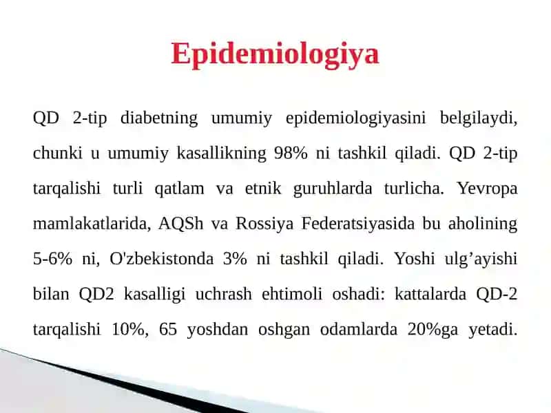 Qandli diabet 4
